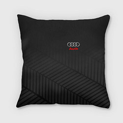 Подушка квадратная Audi: Grey Collection, цвет: 3D-принт