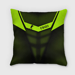 Подушка квадратная CS:GO Carbon Form, цвет: 3D-принт