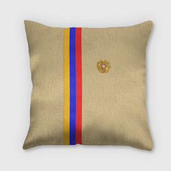 Подушка квадратная Armenia Style, цвет: 3D-принт