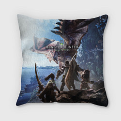 Подушка квадратная Monster Hunter: World