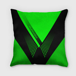 Подушка квадратная Alpinism: Acid Green