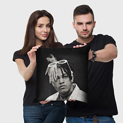 Подушка квадратная XXXTentacion, цвет: 3D-принт — фото 2