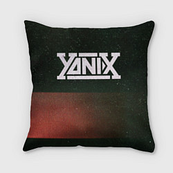 Подушка квадратная Yanix, цвет: 3D-принт