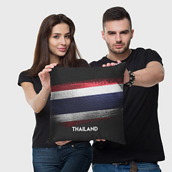 Подушка квадратная Thailand Style, цвет: 3D-принт — фото 2