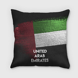 Подушка квадратная United Arab Emirates Style, цвет: 3D-принт