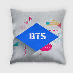 Подушка квадратная BTS Geometry, цвет: 3D-принт