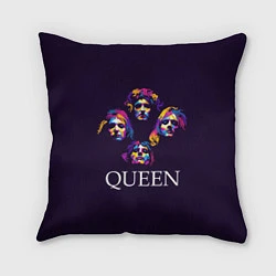 Подушка квадратная Queen: Fan Art, цвет: 3D-принт