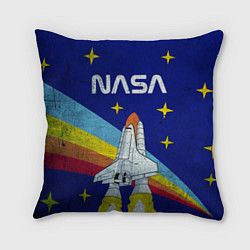 Подушка квадратная NASA: Magic Space, цвет: 3D-принт