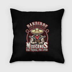 Подушка квадратная Bandidos, цвет: 3D-принт