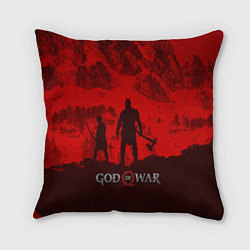 Подушка квадратная God of War: Blood Day