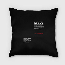 Подушка квадратная NASA, цвет: 3D-принт