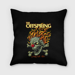Подушка квадратная The Offspring: Coming for You, цвет: 3D-принт