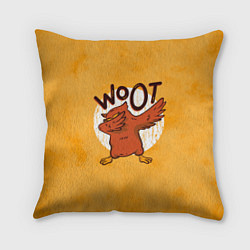 Подушка квадратная Woot Dab, цвет: 3D-принт