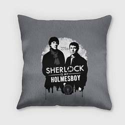 Подушка квадратная Sherlock Holmesboy, цвет: 3D-принт