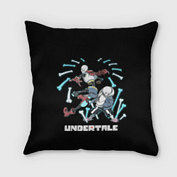 Подушка квадратная UNDERTALE, цвет: 3D-принт
