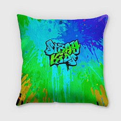 Подушка квадратная Stray Kids, цвет: 3D-принт