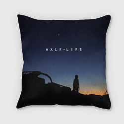 Подушка квадратная HALF-LIFE, цвет: 3D-принт