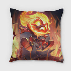 Подушка квадратная League Of Legends Амуму, цвет: 3D-принт