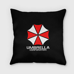 Подушка квадратная UMBRELLA CORP, цвет: 3D-принт