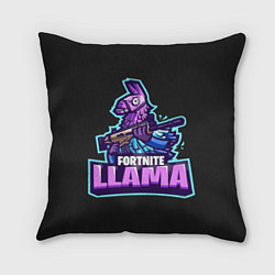 Подушка квадратная Fortnite LLAMA, цвет: 3D-принт