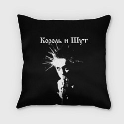 Подушка квадратная Король и Шут Анархия спина, цвет: 3D-принт