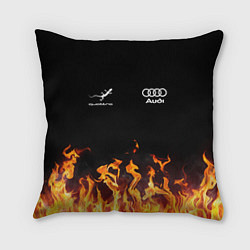 Подушка квадратная Audi Ауди, цвет: 3D-принт