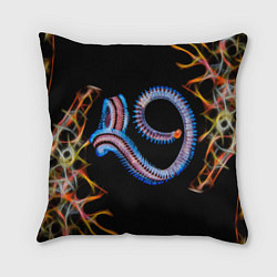 Подушка квадратная Морское чудо, цвет: 3D-принт