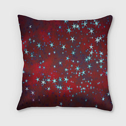 Подушка квадратная Звезды, цвет: 3D-принт