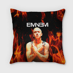 Подушка квадратная EMINEM, цвет: 3D-принт