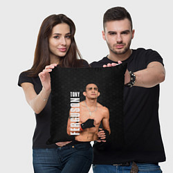 Подушка квадратная EL CUCUY Tony Ferguson, цвет: 3D-принт — фото 2