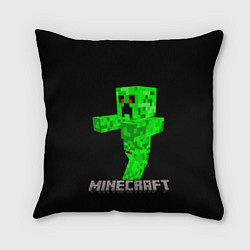 Подушка квадратная MINECRAFT CREEPER, цвет: 3D-принт