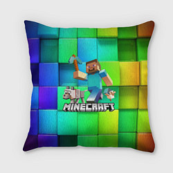 Подушка квадратная MINECRAFT