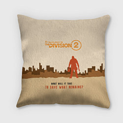 Подушка квадратная Tom Clancy's The Division 2