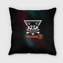 Подушка квадратная The Division 2 Logo
