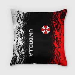 Подушка квадратная RESIDENT EVIL UMBRELLA, цвет: 3D-принт