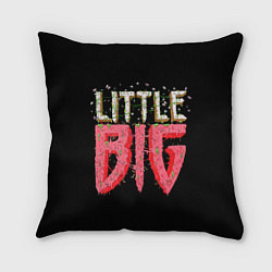 Подушка квадратная Little Big, цвет: 3D-принт