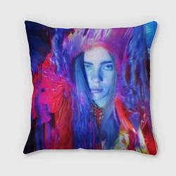 Подушка квадратная Billie Paint Colors, цвет: 3D-принт