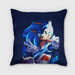 Подушка квадратная Sonic