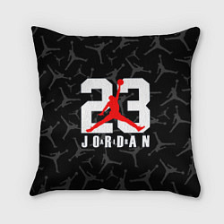 Подушка квадратная MICHAEL JORDAN, цвет: 3D-принт