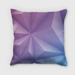 Подушка квадратная Геометрический градиент, цвет: 3D-принт