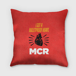 Подушка квадратная MCR, цвет: 3D-принт