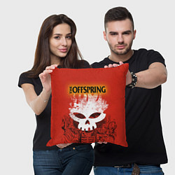 Подушка квадратная The Offspring, цвет: 3D-принт — фото 2