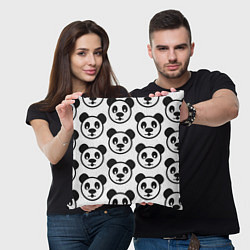 Подушка квадратная Panda, цвет: 3D-принт — фото 2