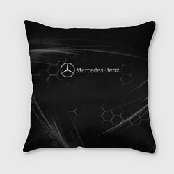 Подушка квадратная MERCEDES, цвет: 3D-принт