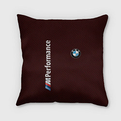 Подушка квадратная BMW CARBON, цвет: 3D-принт