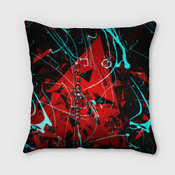 Подушка квадратная OUTRIDERS, цвет: 3D-принт