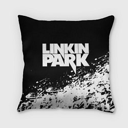 Подушка квадратная LINKIN PARK 4, цвет: 3D-принт