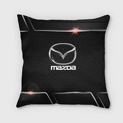 Подушка квадратная MAZDA, цвет: 3D-принт