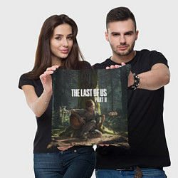Подушка квадратная The Last of Us part 2, цвет: 3D-принт — фото 2