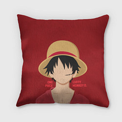 Подушка квадратная Luffy, цвет: 3D-принт